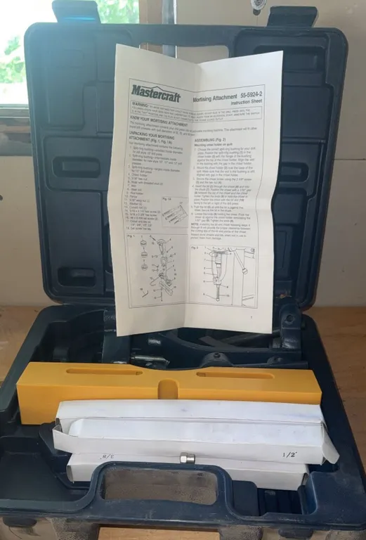 Mastercraft Mortising Attachment Model 55-5924-2 with Accessories