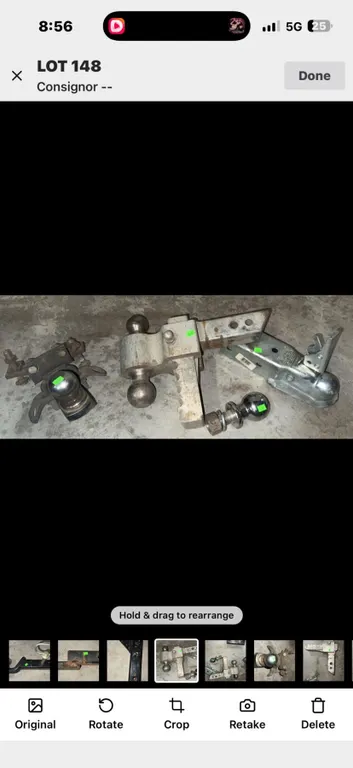 Three Trailer Hitch Attachments with Ball Mounts