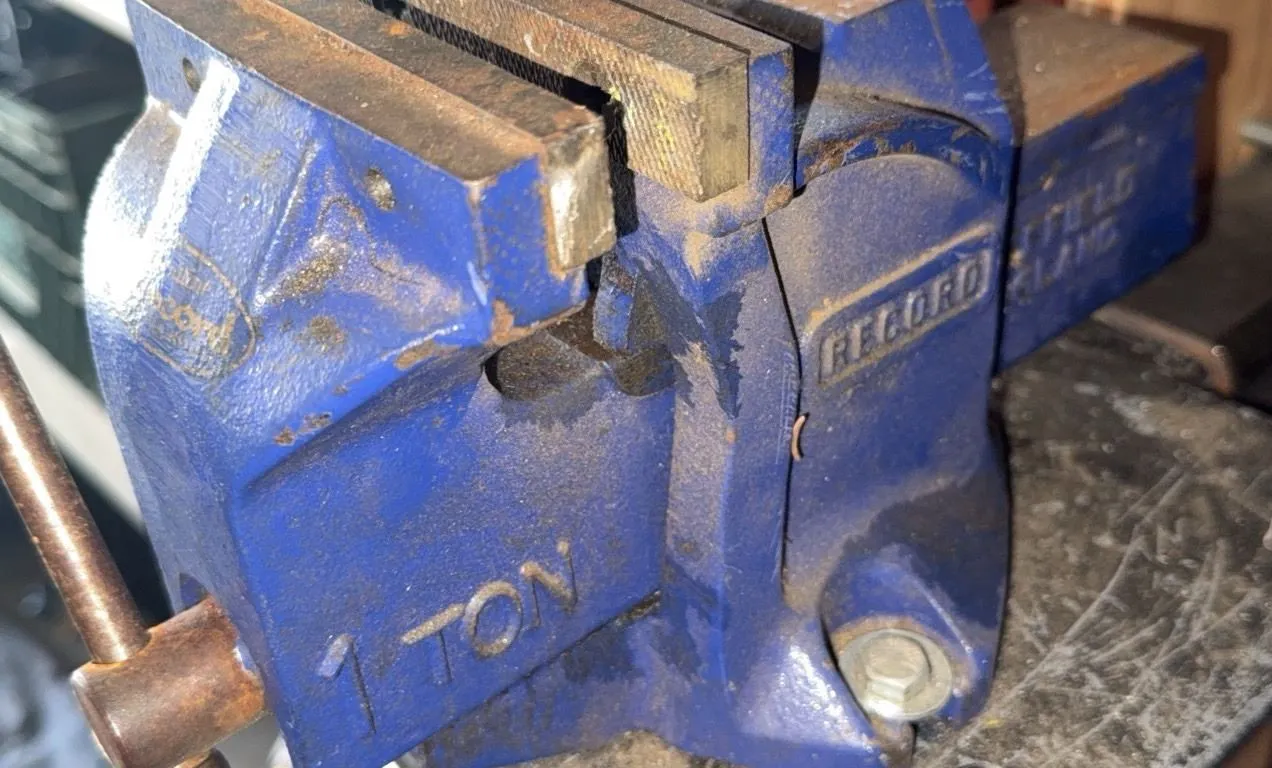 Record 1 Ton Bench Vise Made in England