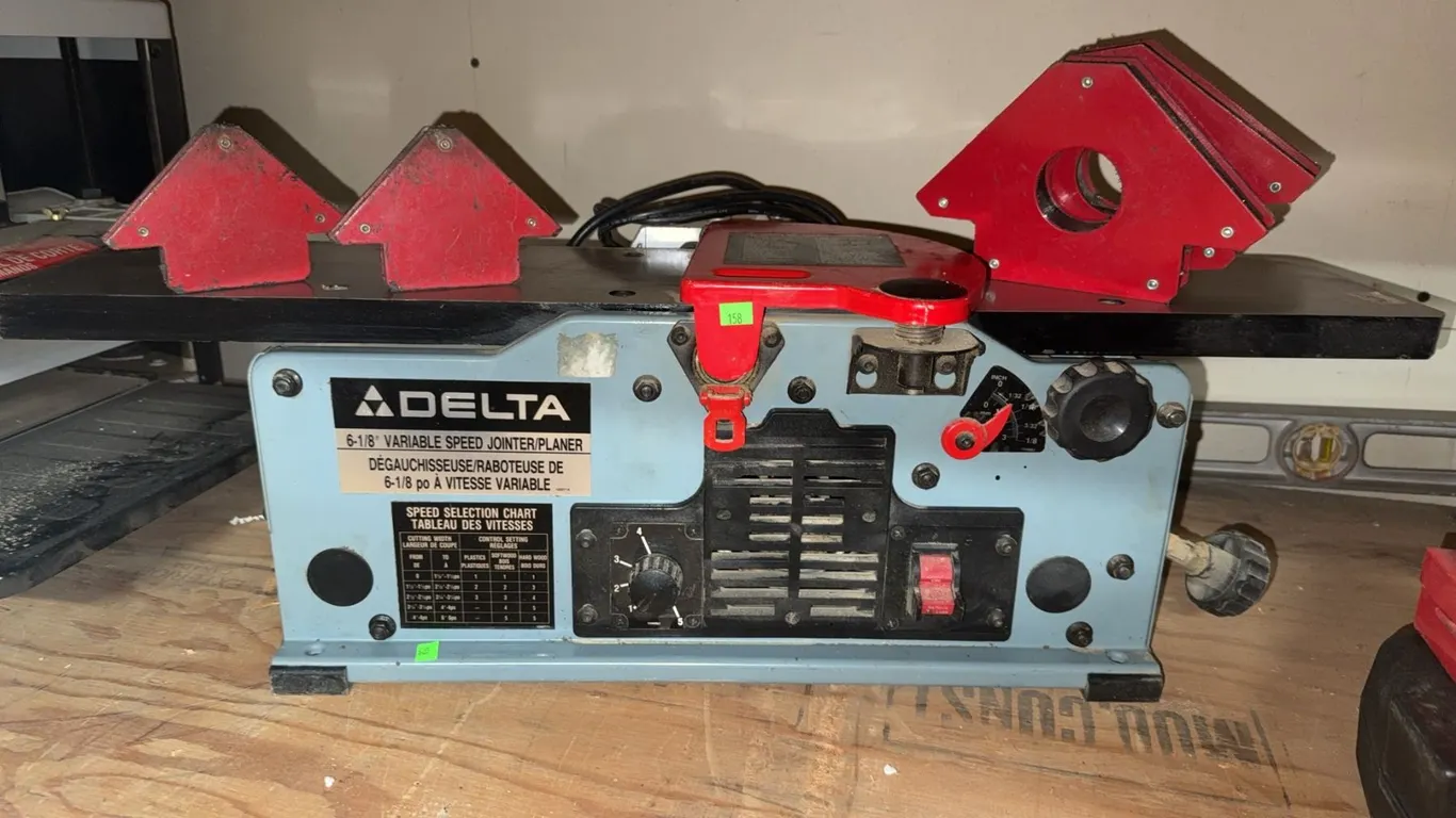 Delta 6-1/8" Variable Speed Jointer/Planer