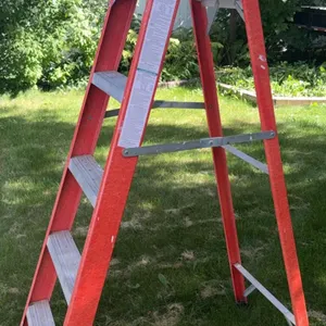 Fibreglass Step Ladder, Six-Foot, Professional Series