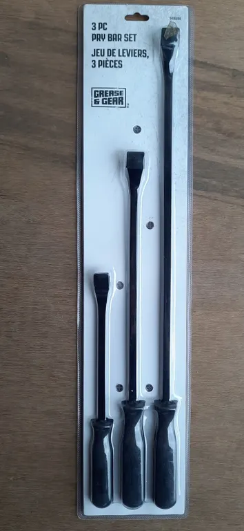 NEW 3Pc Pry Bar Set (GST 5% & PST 7% charged)