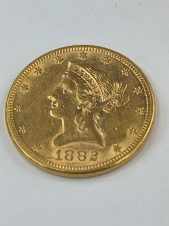 1882 Liberty Head $10 Golden Eagle, Philadelphia Mint