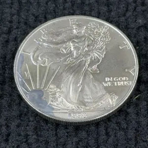 1998 Silver Eagle Coin, Philadelphia Mint
