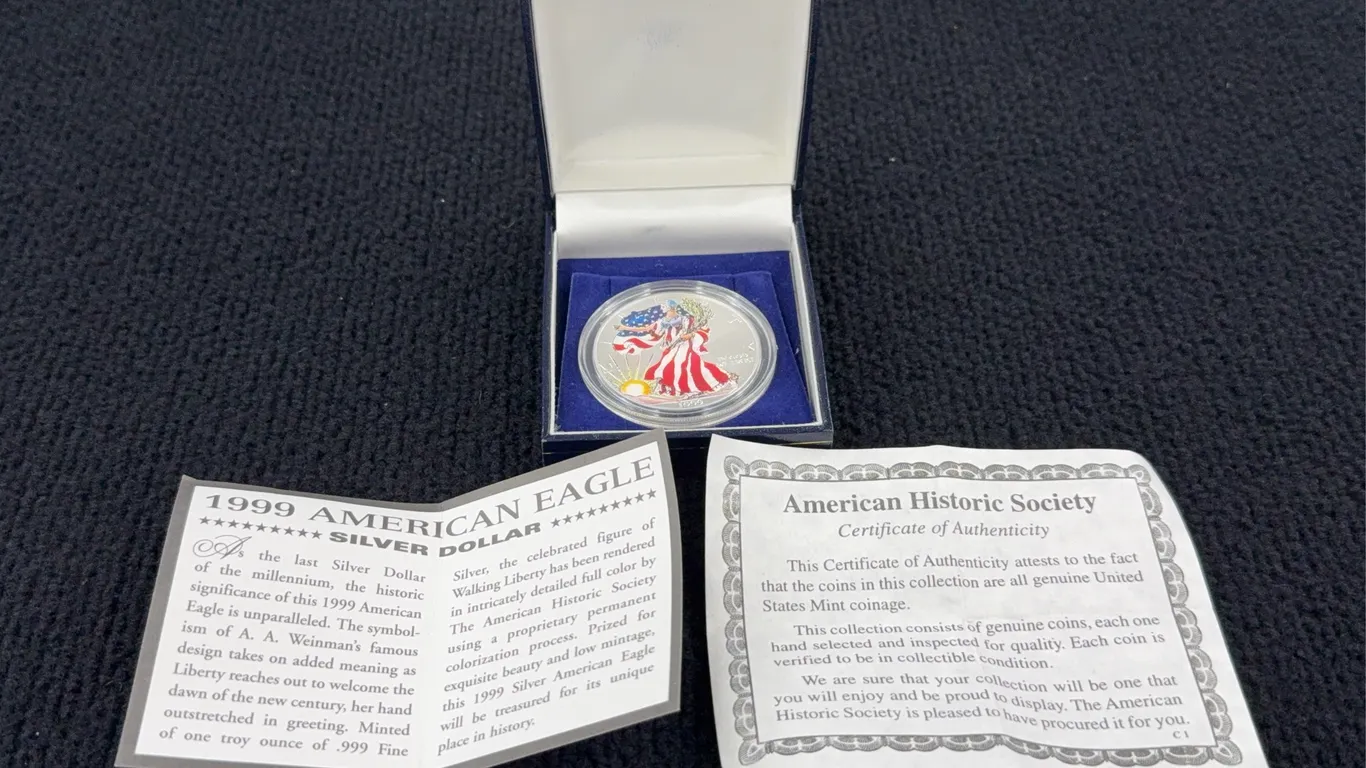 1999 Silver Eagle, Philadelphia Mint