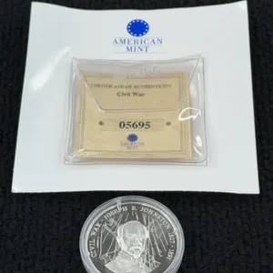 2000 Republic of Liberia Civil War, $20 Silver Coin, American Mint