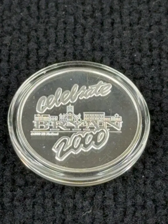2000 Celebrate Bryan 1 oz. Silver Coin