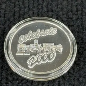 2000 Celebrate Bryan 1 oz. Silver Coin