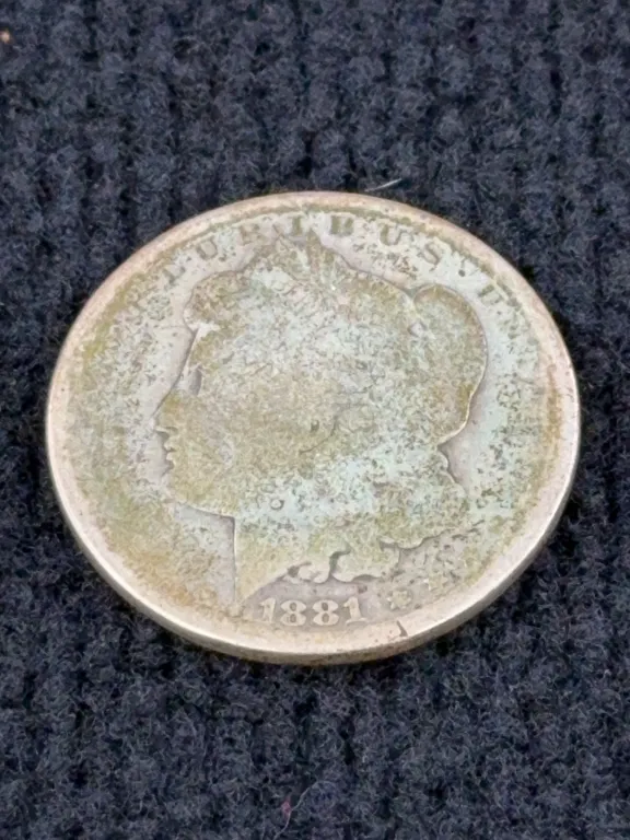 1881 Morgan Silver Dollar, San Francisco Mint