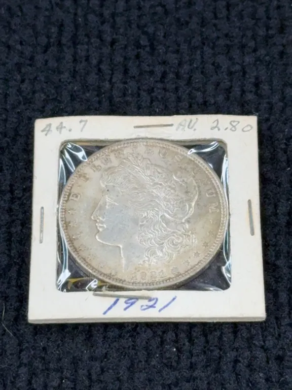 1921 Morgan Silver Dollar, Philadelphia Mint