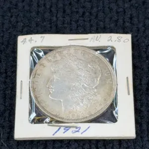 1921 Morgan Silver Dollar, Philadelphia Mint