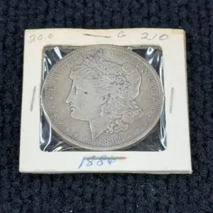 1886 Morgan Silver Dollar, Philadelphia Mint