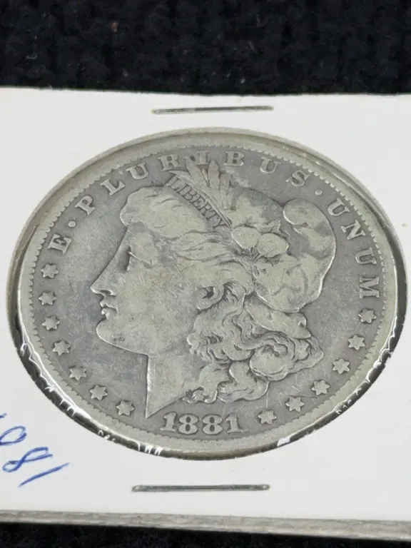 1881 Morgan Silver Dollar, Philadelphia Mint