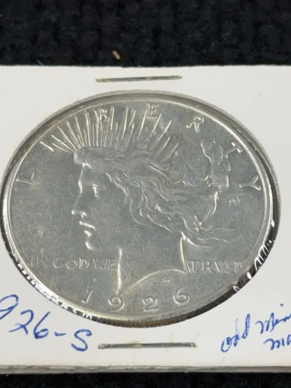 1926 Peace Silver Dollar, San Francisco Mint