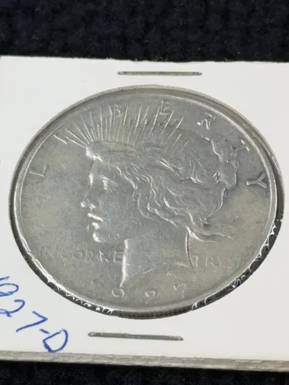 1927 Peace Silver Dollar, Denver Mint