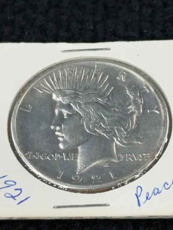 1921 Peace Silver Dollar, Philadelphia Mint
