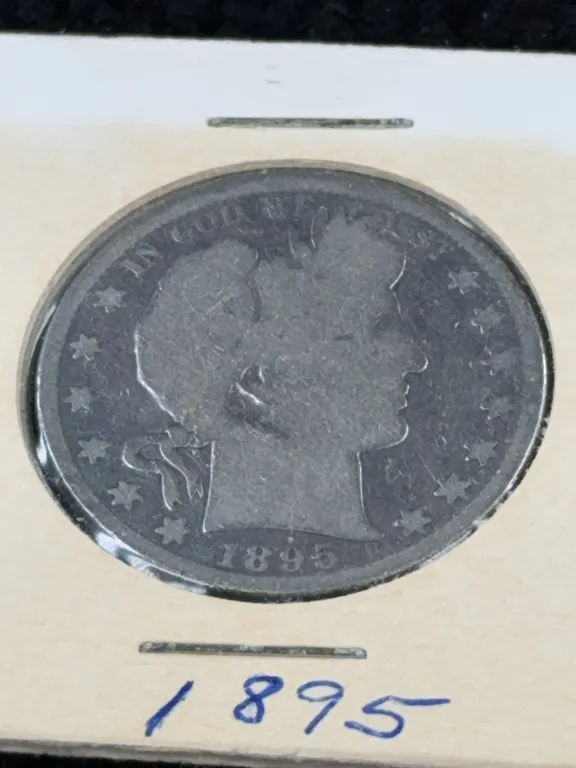 1895 Barber Silver Half Dollar, Philadelphia Mint