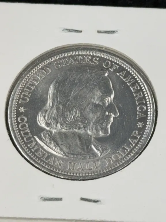 1893 Columbian Silver Half Dollar, World’s Columbian Exposition, Chicago, Philadelphia Mint
