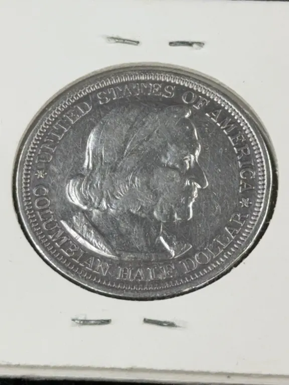 1892 Columbian Silver Half Dollar, World’s Columbian Exposition, Chicago, Philadelphia Mint