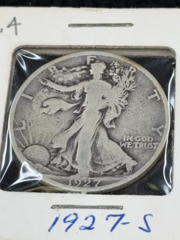 1927 Walking Liberty Silver Half Dollar, San Francisco Mint
