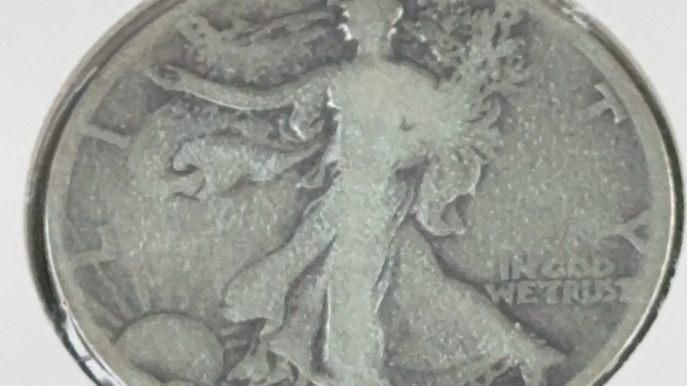 1920 Walking Liberty Silver Half Dollar, San Francisco Mint