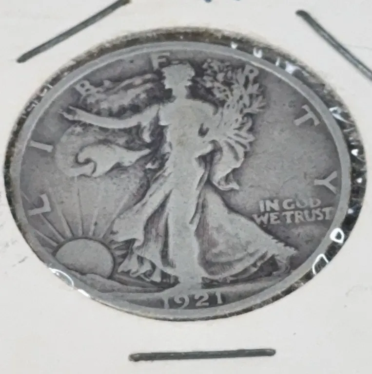 1921 Walking Liberty Silver Half Dollar, Philadelphia Mint