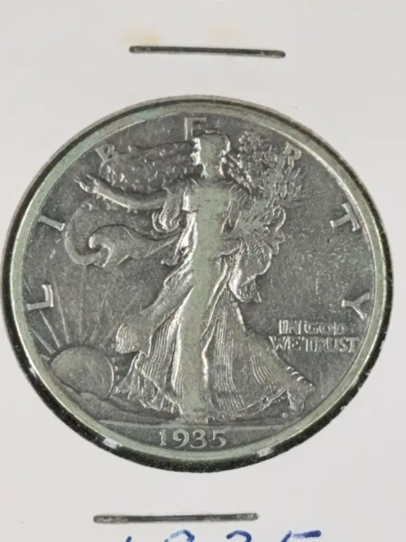 1935 Walking Liberty Silver Half Dollar, Philadelphia Mint