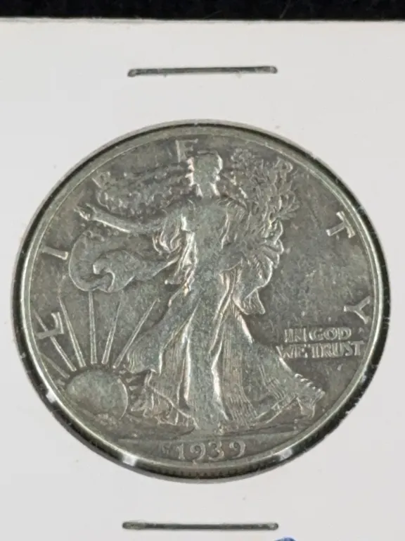 1939 Walking Liberty Silver Half Dollar, Denver Mint
