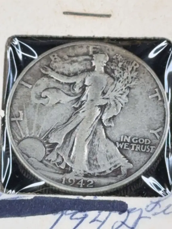 1942 Walking Liberty Silver Half Dollar, Philadelphia Mint