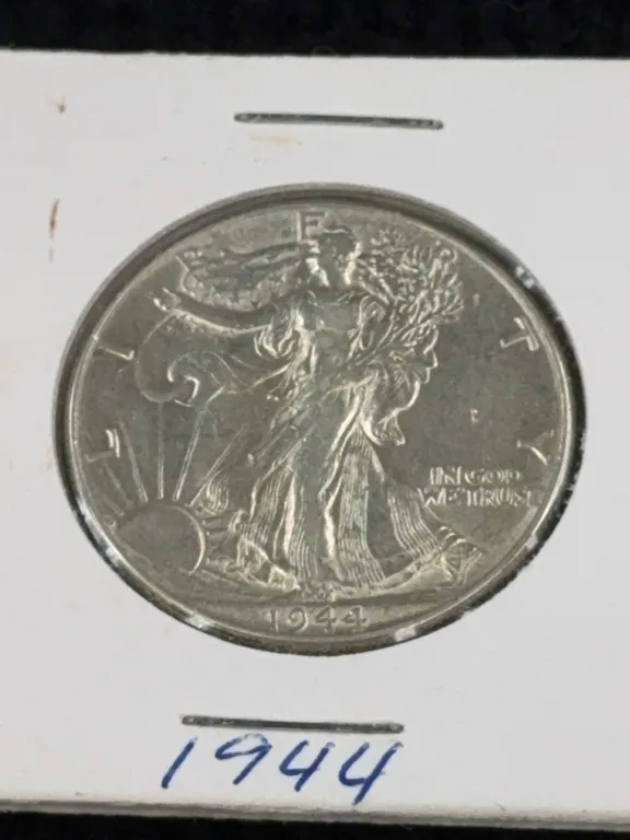 1944 Walking Liberty Silver Half Dollar, Philadelphia Mint