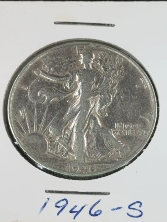 1946 Walking Liberty Silver Half Dollar, San Francisco Mint