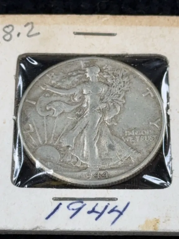 1944 Walking Liberty Silver Half Dollar, Philadelphia Mint
