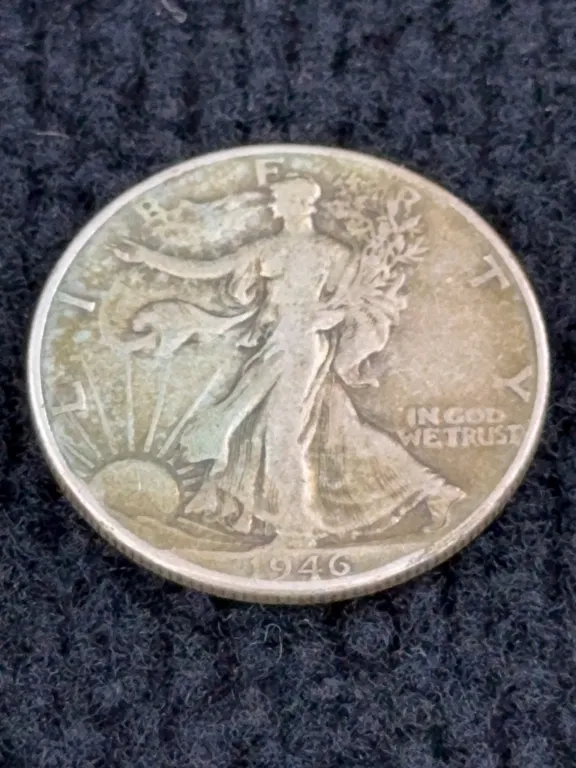 1946 Walking Liberty Silver Half Dollar, Philadelphia Mint