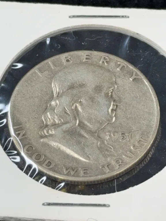 1951 Franklin Silver Half Dollar, San Francisco Mint