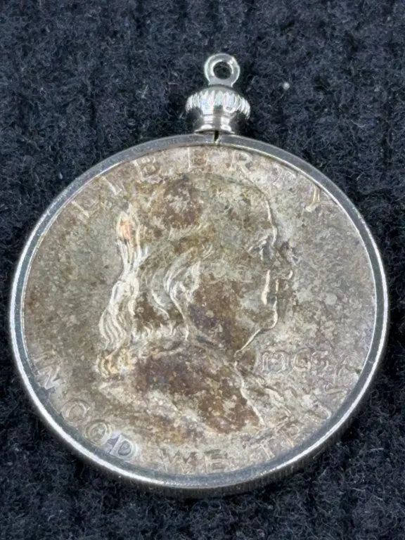 1963 Franklin Half Dollar Silver Coin, Philadelphia Mint
