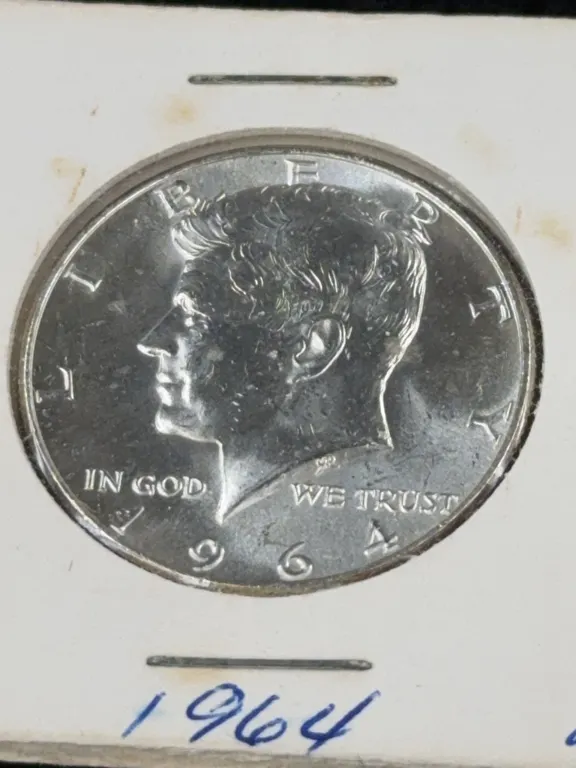 1964 Kennedy Half Dollar Silver, Philadelphia Mint