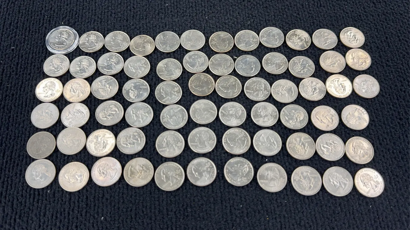 1999-2009 Washington State Quarter Dollars, Denver and Philadelphia Mint