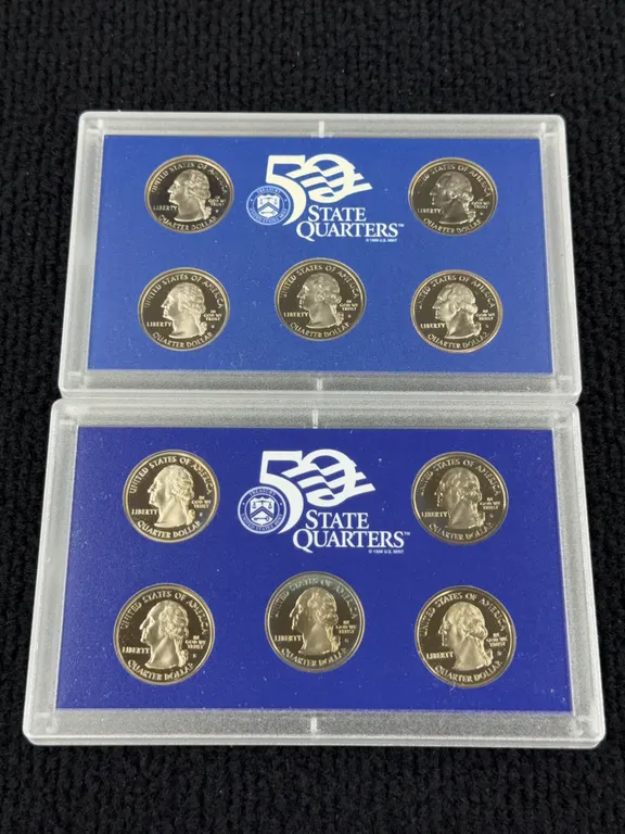 1999 & 2000 Washington State Quarter Dollars, San Francisco Mint