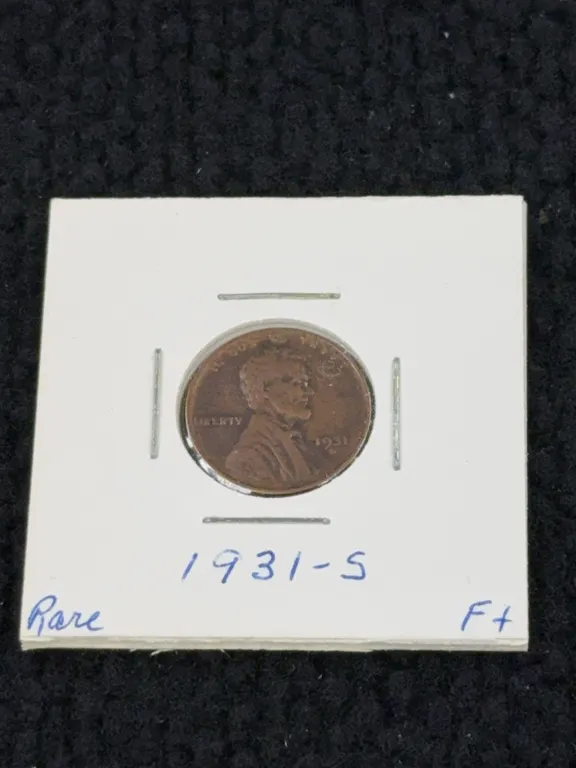 1931 Lincoln Wheat Penny, San Francisco Mint