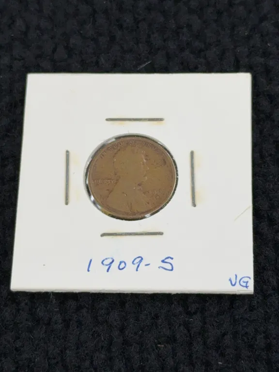 1909 Lincoln Wheat Penny, San Francisco Mint