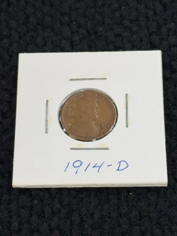 1914 Lincoln Wheat Penny, Denver Mint