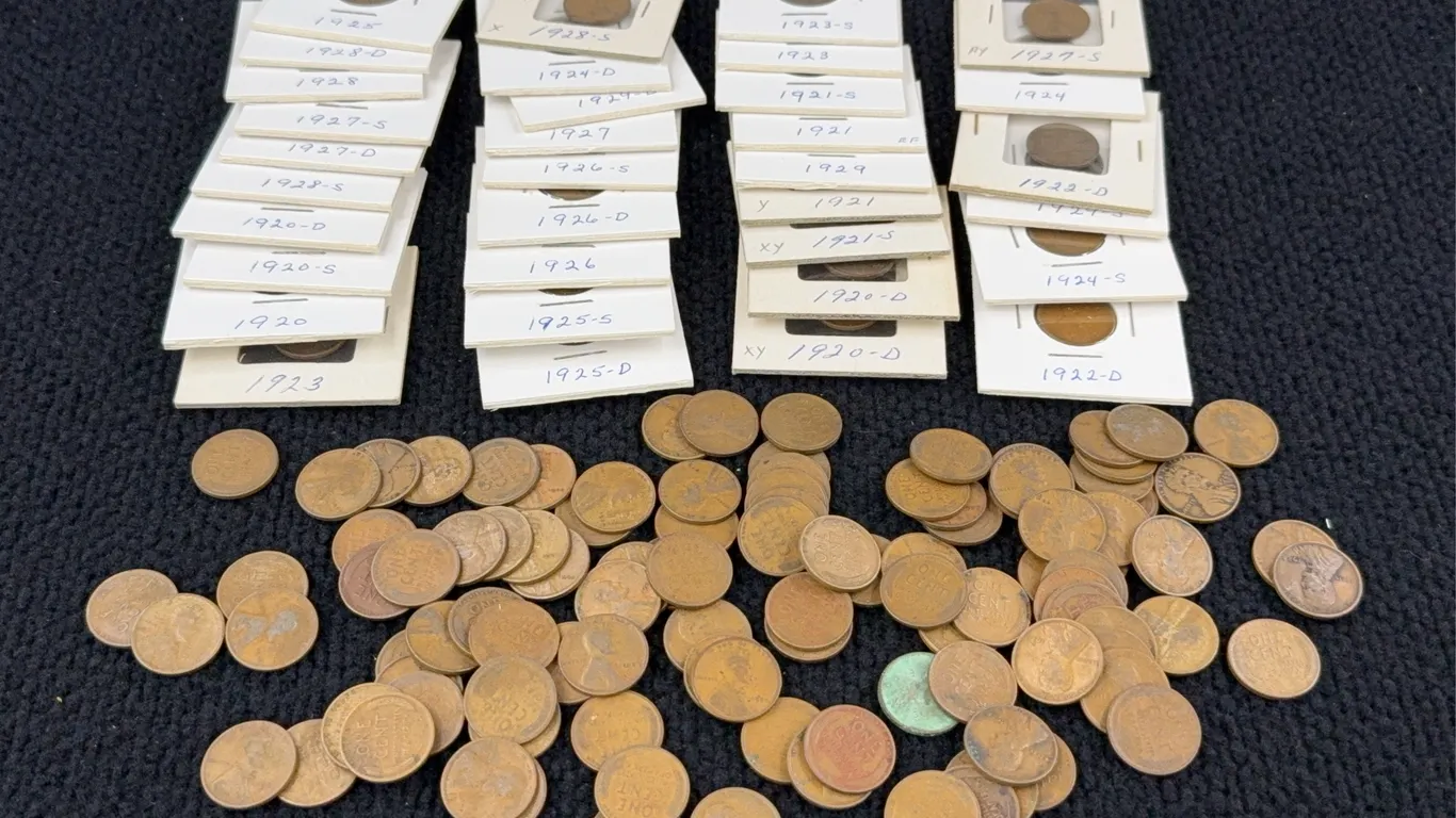 1920-1929 Lincoln Wheat Pennies