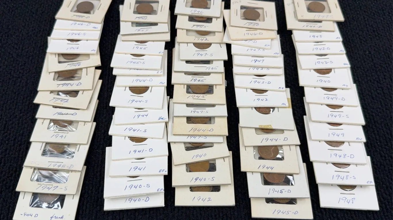 1940-1949 Lincoln Wheat Pennies