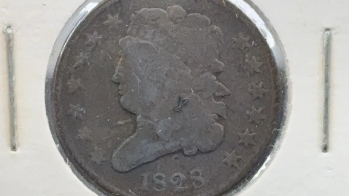 1828 Classic Head 1/2 Cent, Philadelphia Mint