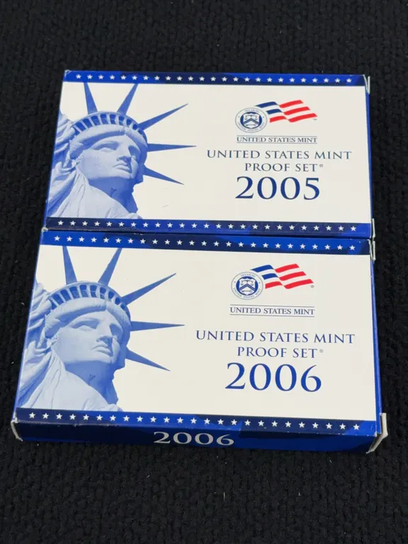 2005 & 2006 United States Proof & 50 State Quarters Sets, San Francisco Mint
