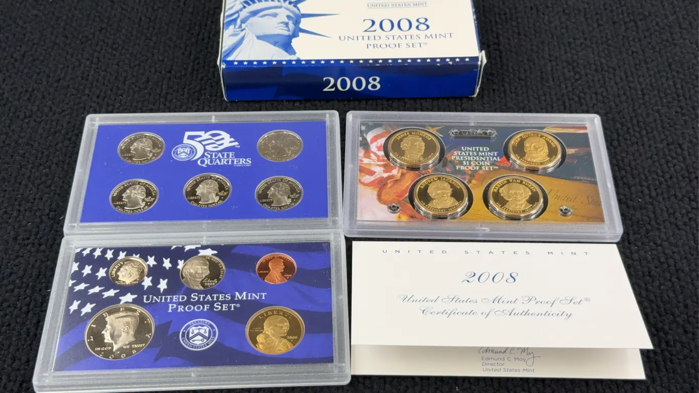 2008 United States Mint Proof Set, San Francisco Mint