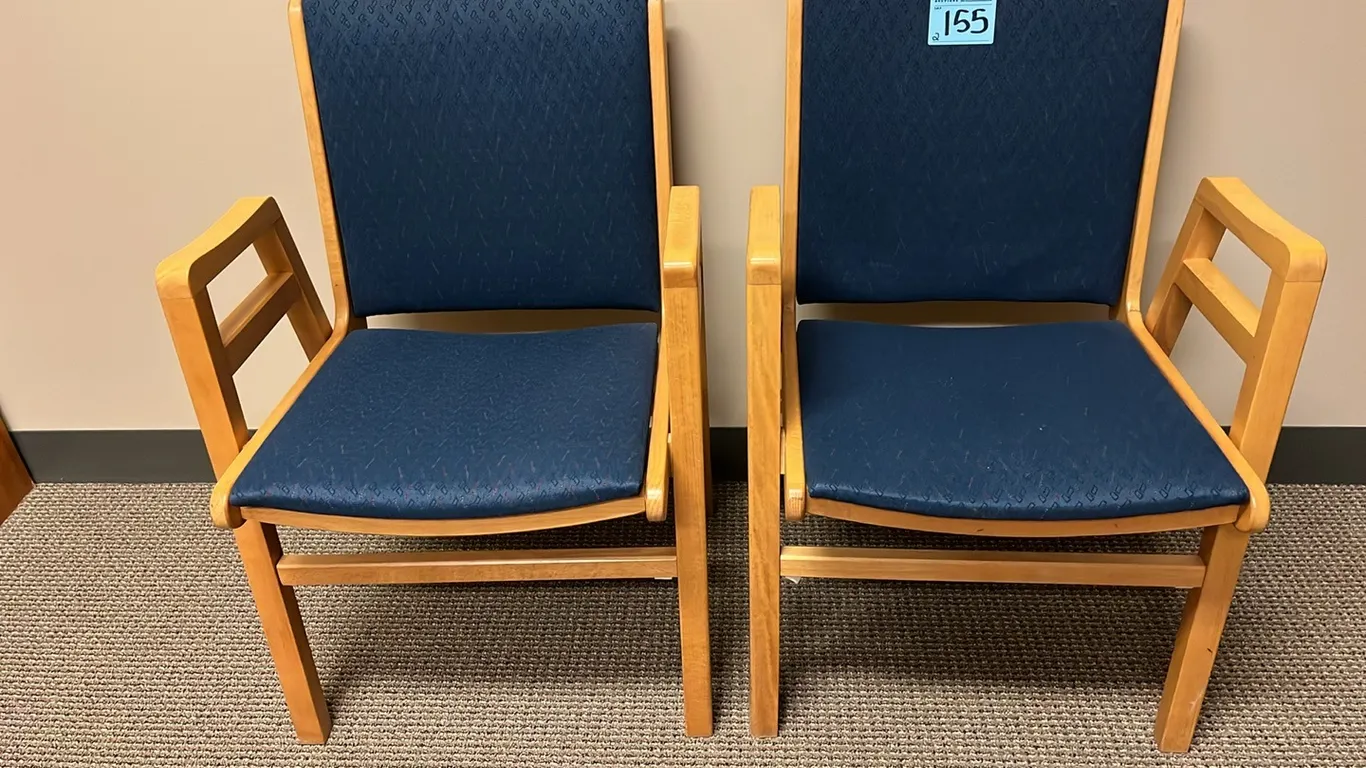 2 office armchairs