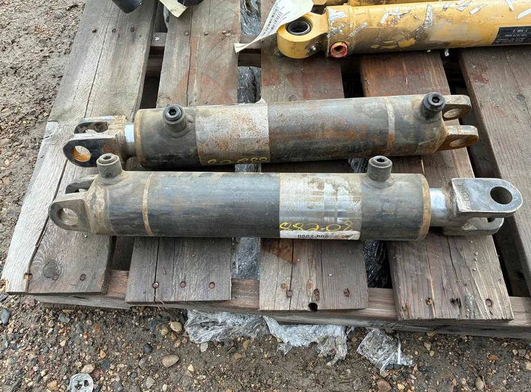 (2) Black Cylinders (24" Long)