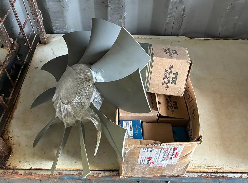 Assorted Ball Joints and Fan