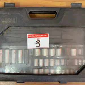 Tool Shop Socket & Hex Key Set in Carry Case